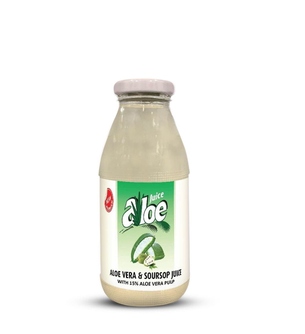 Aloe Vera Drink With Soursop juice