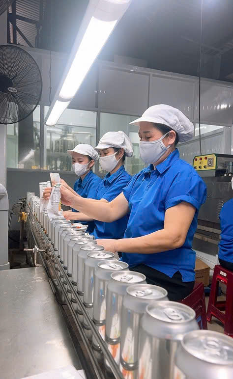 HOT FILLING ALUMINIUM CAN PROCESS