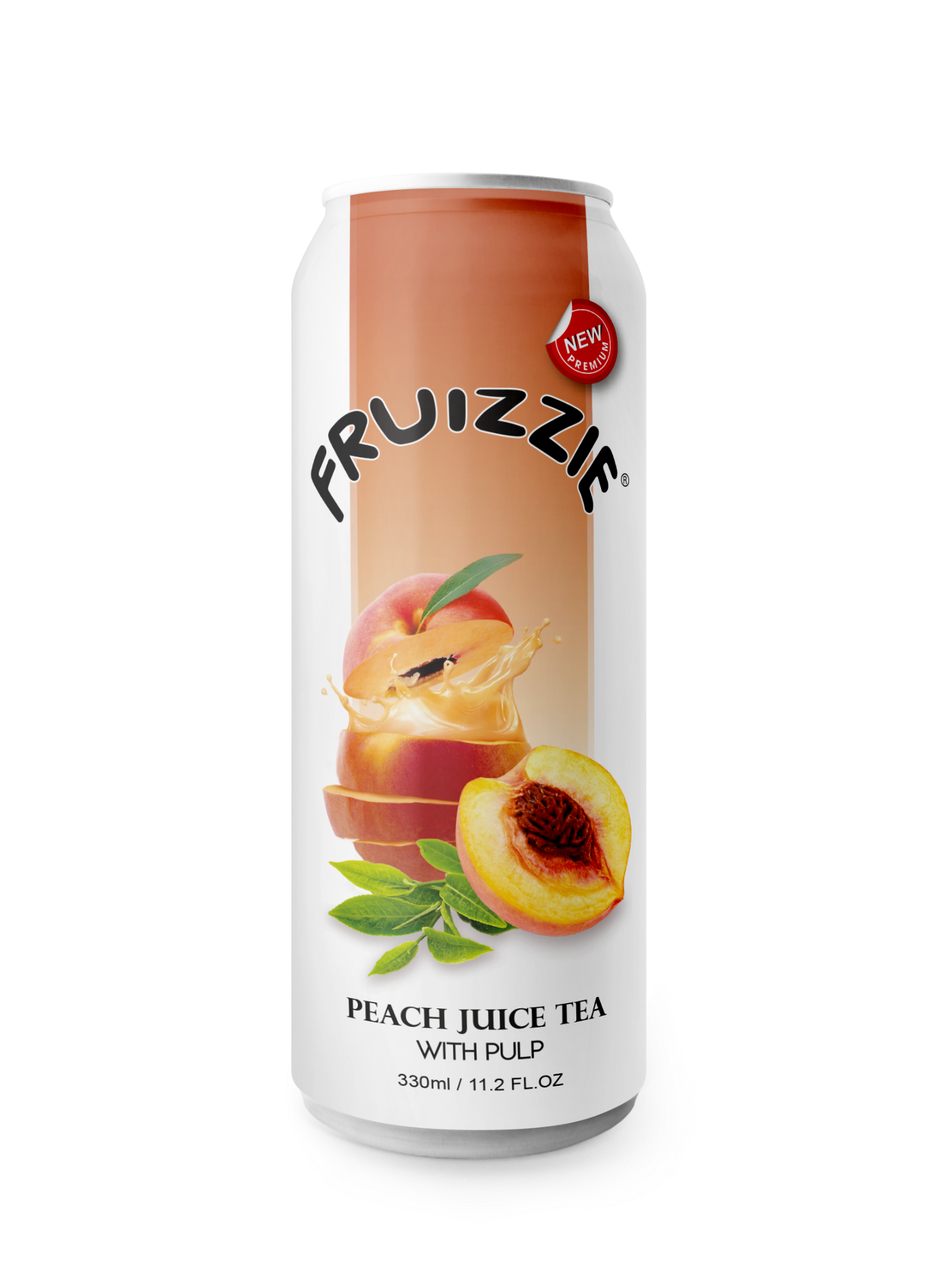Peach juice tea