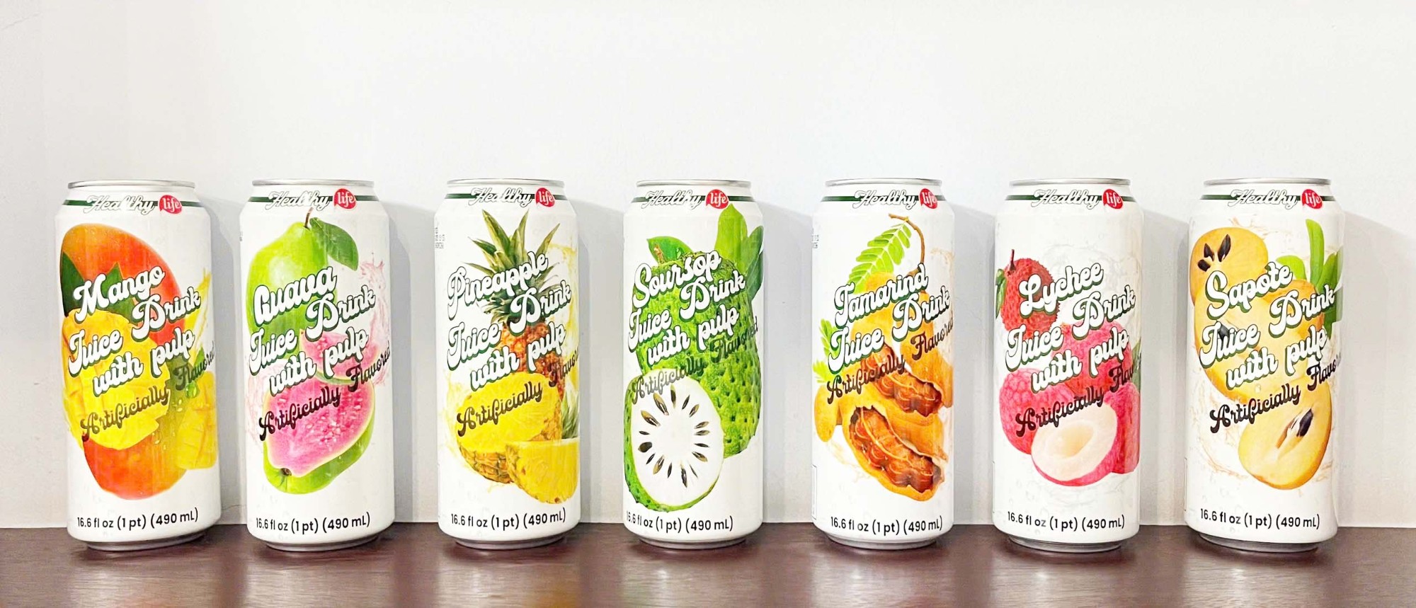 TROPICAL FRUIT JUICE DRINK WITH PULP