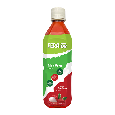 Aloe Vera Drink with Lychee Juice