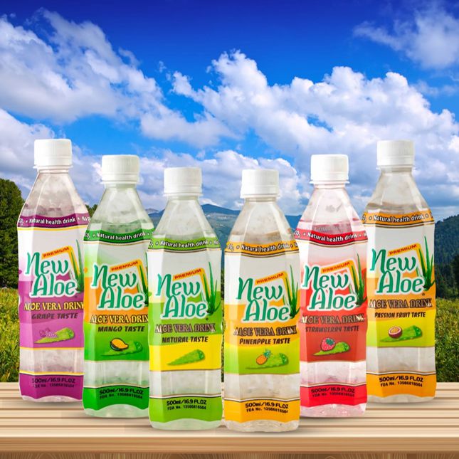 ALOE VERA DRINK WITH FRUIT FLAVORS