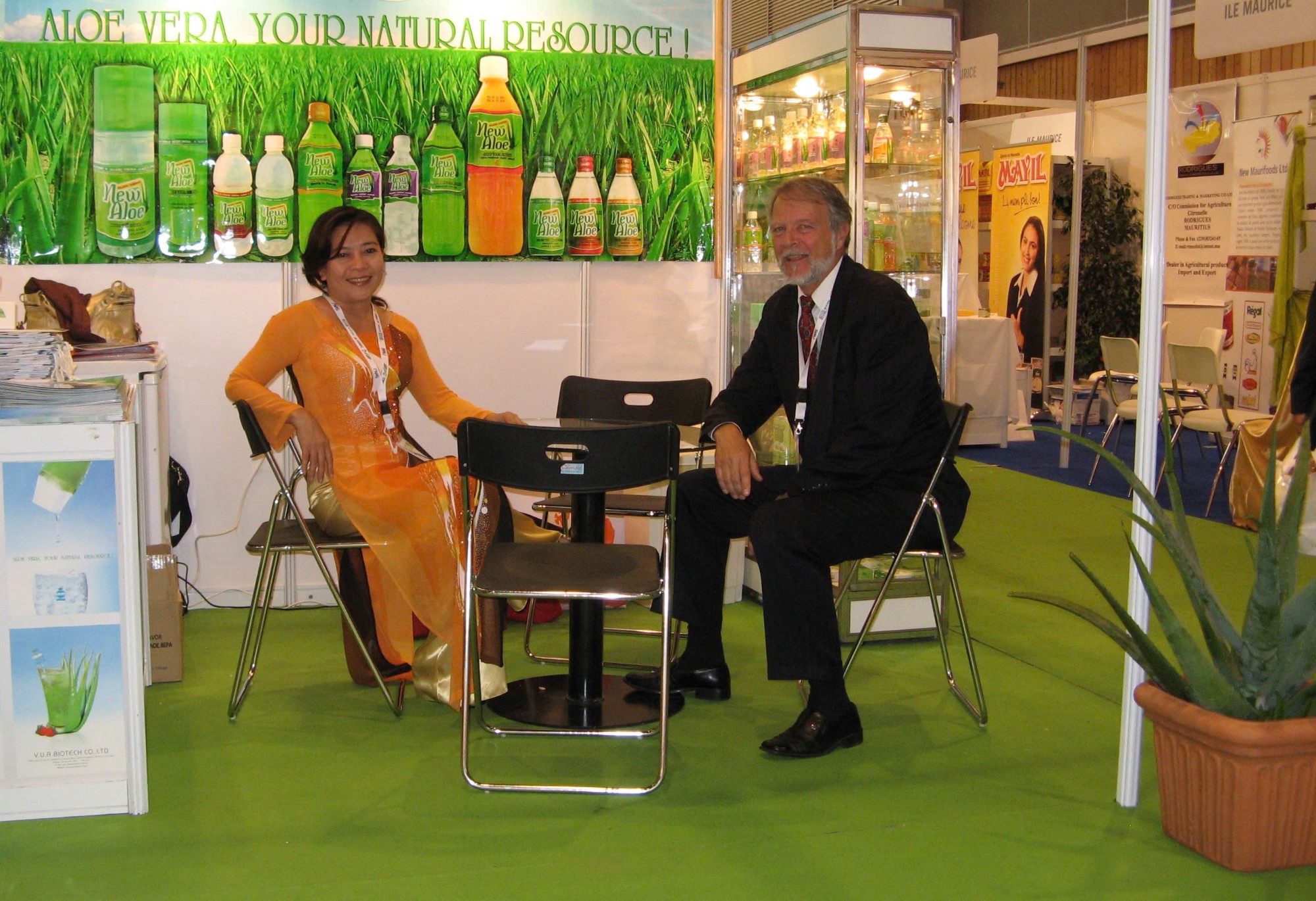 Display booth at INTERNATIONAL FOOD & BEVERAGE - SIAL IN PARIS